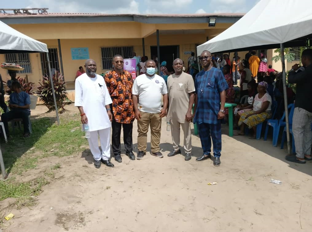 Free Medical Outreach by the National Association of Seadogs in Egini Community, Udu LGA, Delta State