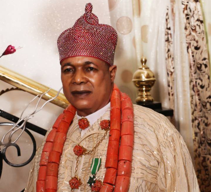 King Charles Ayemi Botu, JP, OFR, Paramount Ruler of Seimbiri kingdom, in Burutu local government area of Delta State.