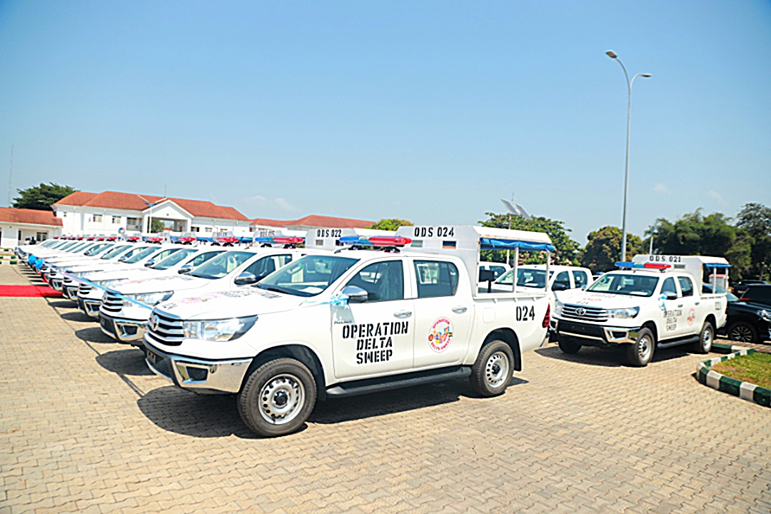 Police Van Donated by Governor sheriff Oborevwori