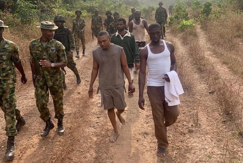 63 Brigade Nigerian Army Rescues Kidnapped Victims in Ugbolu, Delta State