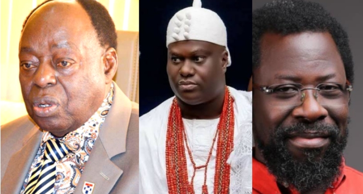 Afe Babalola, Oba Adeyeye, Dele Farotimi