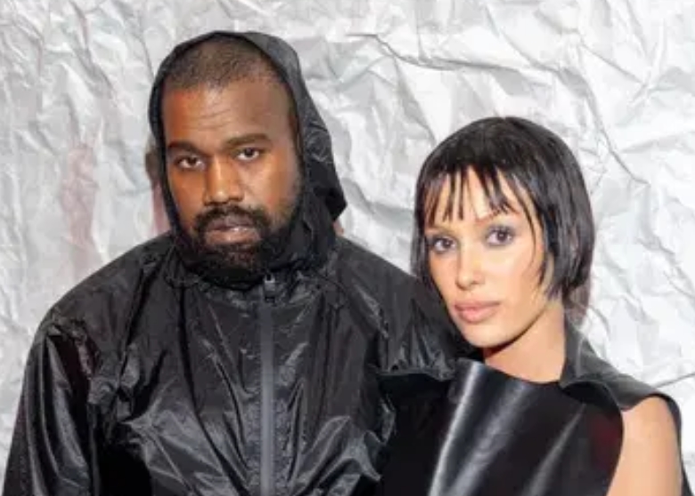 Kanye West and his wife Bianca Censori